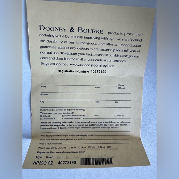 Dooney & Bourke Black and Gold Monogram Shoulder Bucket Bag - Picture 7 of 7